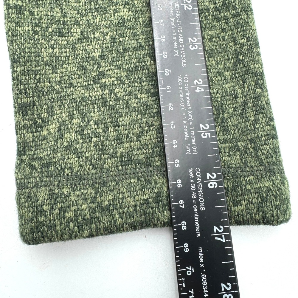 WOOLRICH Men's XXL Green 1/4 Zip Pullover Sweater High Neck Pocket Outdoor GORP‎ - Picture 8 of 8